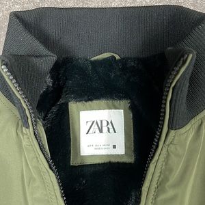 Mens Zara faux jacket